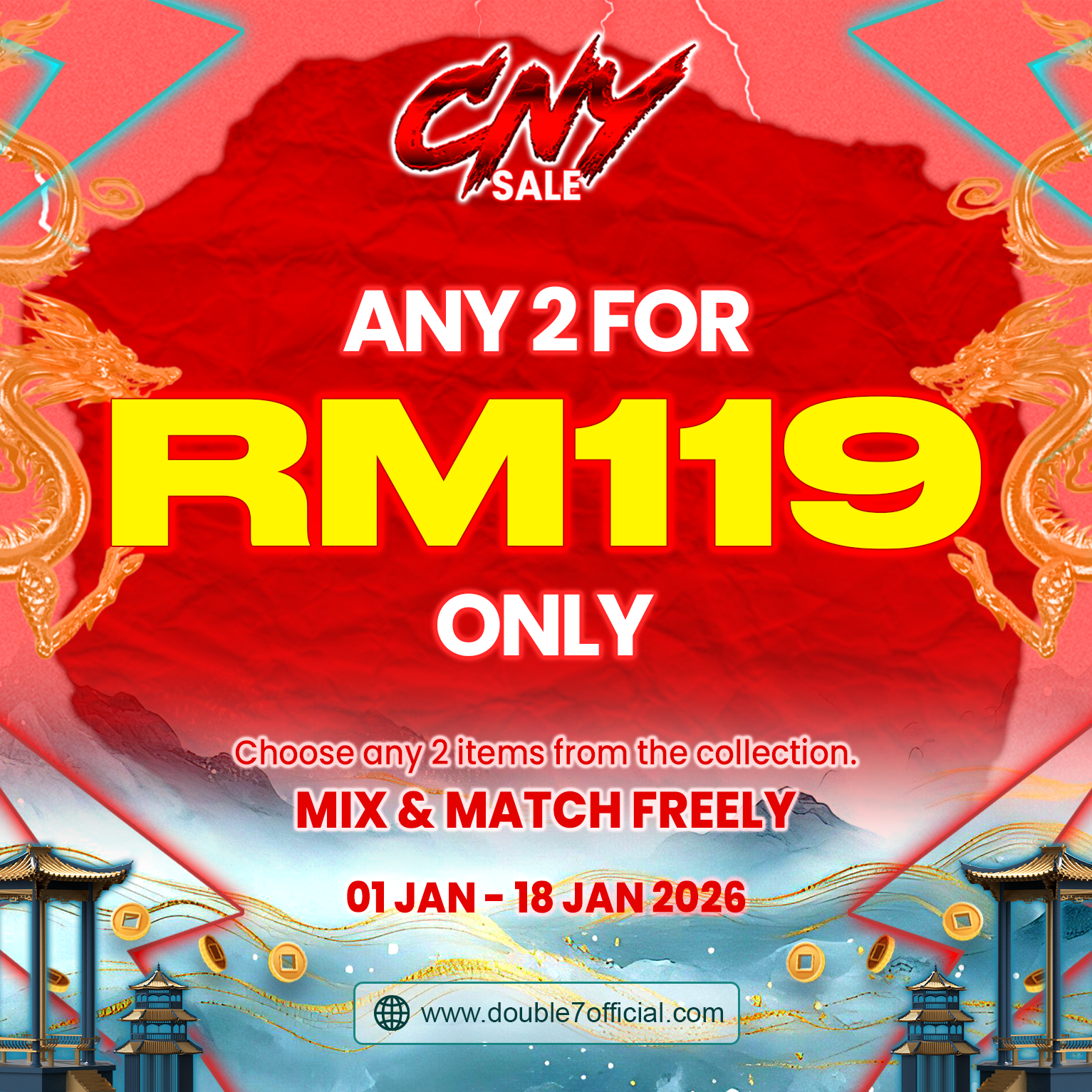 Buy 2 for RM119