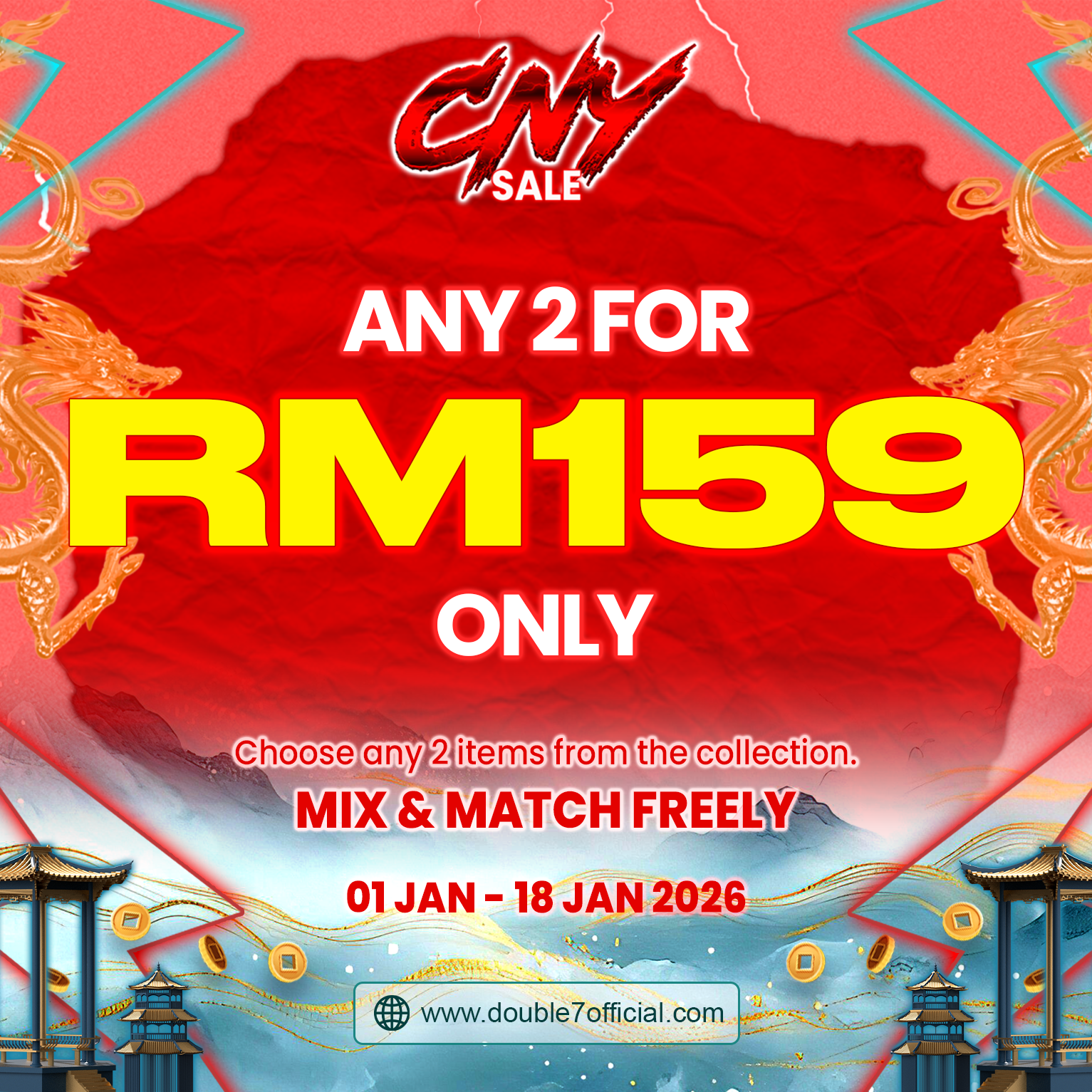 Buy 2 for RM159
