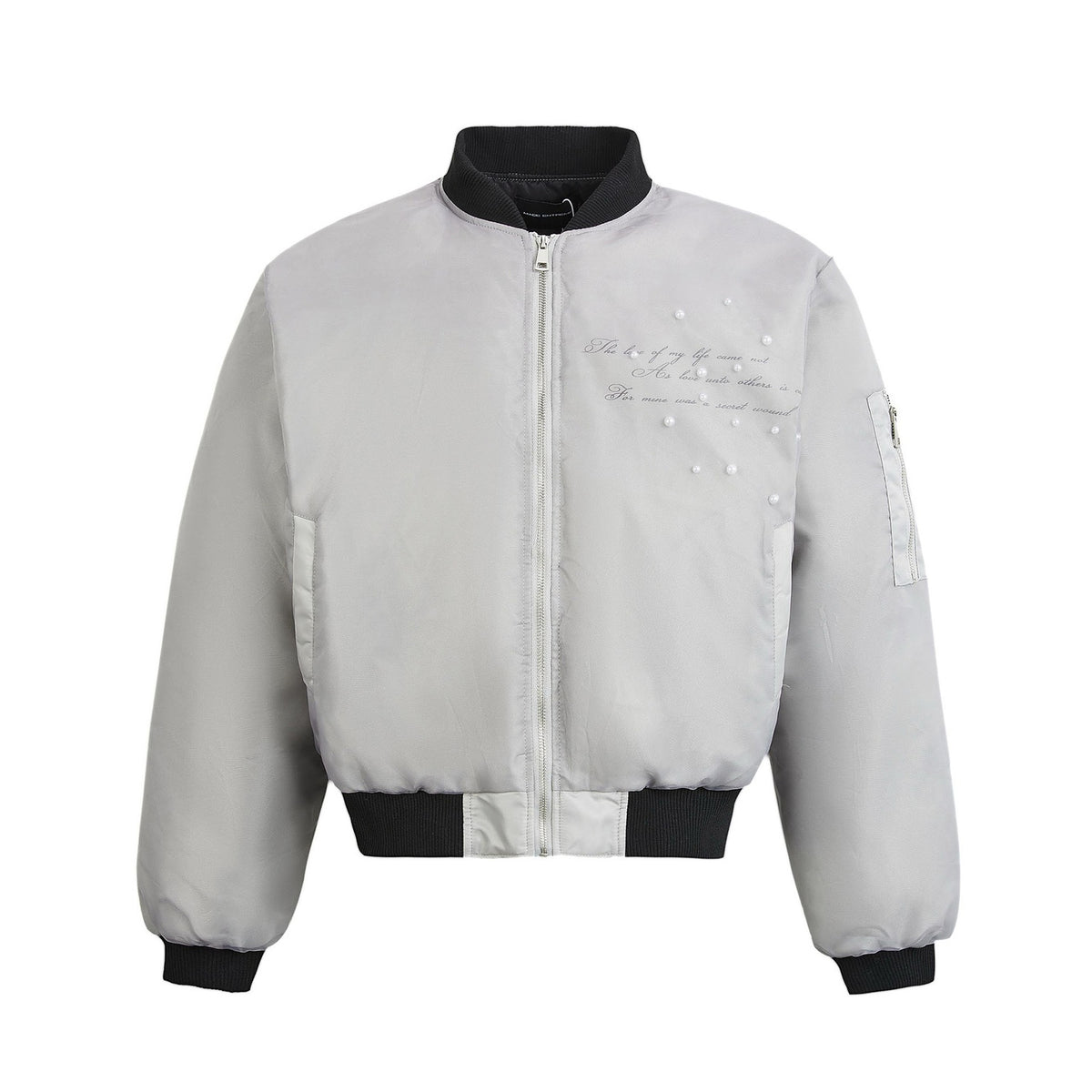 Made Extreme Beaded Bomber Jacket Double 7 Official Made Extreme Beaded Bomber Jacket Double 7 Official