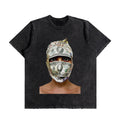 Dollar Mask Identity Oversized Washed T-Shirt (Preorder)