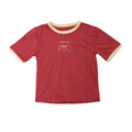 Double Muse Color-Block Slim Fit Short Sleeve Tee