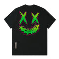 RickyisClown Neon Graffiti Joker Smiley Tee