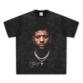 Paul George Portrait Oversized Washed T-Shirt