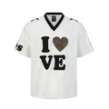 Taeleplus Wild Love Contrast Mesh Jersey