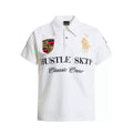 Archive Lab Racing Horse Embroidered Polo (White)