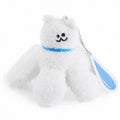 Crying Center Shuttlecock Plush Keychain