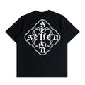 Double 7 Cross Emblem Tee (Black)