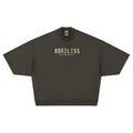 Boneless Crew Neck High-Street T-Shirt
