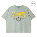 Against Lab Varsity Washed Boxy Tee (Sage)
