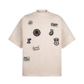 Chanyoou Retro Emblem Patchwork T-Shirt