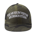 The Museum Visitor Embroidered Bunny Baseball Cap (Camouflage)