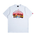 TNTCO Flaming Dice Tee (White)