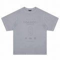 Mason Prince Overdyed Logo Printed T-Shirt (Grey)