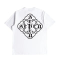 Double 7 Cross Emblem Tee (White)