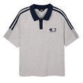 Iconslab Contrast Stripe Printed Casual Polo