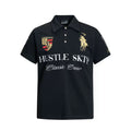 Archive Lab Racing Horse Embroidered Polo (Black)