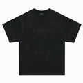 Mason Prince Overdyed Logo Printed T-Shirt (Black)