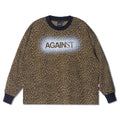 Against Lab Leopard Lounge Long Sleeve Tee