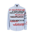 Taeleplus Long Sleeve Stripe Printed Shirt