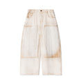 Against Lab Al Emboss Double Knee Pants (Brown)