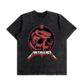 Metallica Skeleton Mamba Oversized Washed T-Shirt (Preorder)