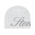 Stoned & Co ATC Cursive Beanie (White)