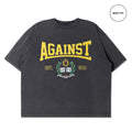 Against Lab Varsity Washed Boxy Tee (Navy)