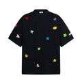 Pixel Doodle Scatter Oversized T-Shirt
