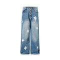 Made Extreme Lightning Straight Washed Jeans