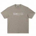 Boneless Signature Emboss Logo T-Shirt (Brown)