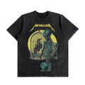 Metallica Skeleton Crow Oversized Washed T-Shirt (Preorder)