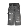 Made Extreme Ripped Denim Jorts
