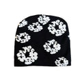 All-Over Floral Graphic Knit Beanie