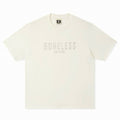 Boneless Signature Emboss Logo T-Shirt (Off White)