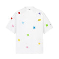Pixel Doodle Scatter Oversized T-Shirt