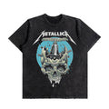 Metallica Skeleton Bell Oversized Washed T-Shirt (Preorder)