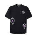 GOODBRAND Floral Foam Rhinestones Logo T-Shirt