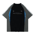 #OVDY Cyberpunk Contrast Splice T-Shirt