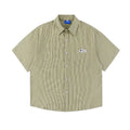 Lemanism Stripe Oversized Cuban Shirt (Preorder)
