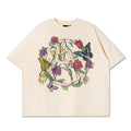Against Lab Washed Butterfly Boxy Tee (Cream)