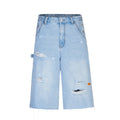 Made Extreme Ripped Denim Jorts
