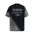 Choizeoffiaicl Retro Gradient Washed T-Shirt