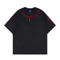Lostrocker Washed Embroidered Crewneck T-Shirt