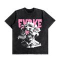 Evoke Distortion Oversized Washed T-Shirt (Preorder)