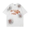 AK Retro Punk Tie-Dye Oversized T-Shirt