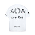 New York Skull Graphic Oversized T-Shirt