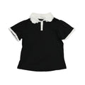 Double Muse Lace Collar Crop Tee