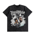 Pop Smoke Oversized Washed T-Shirt (Preorder)