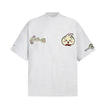Chiikawa Graffiti Pawprint Oversized T-Shirt