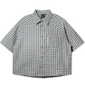 Against Lab Seersucker Miguel Shirt (Blue)